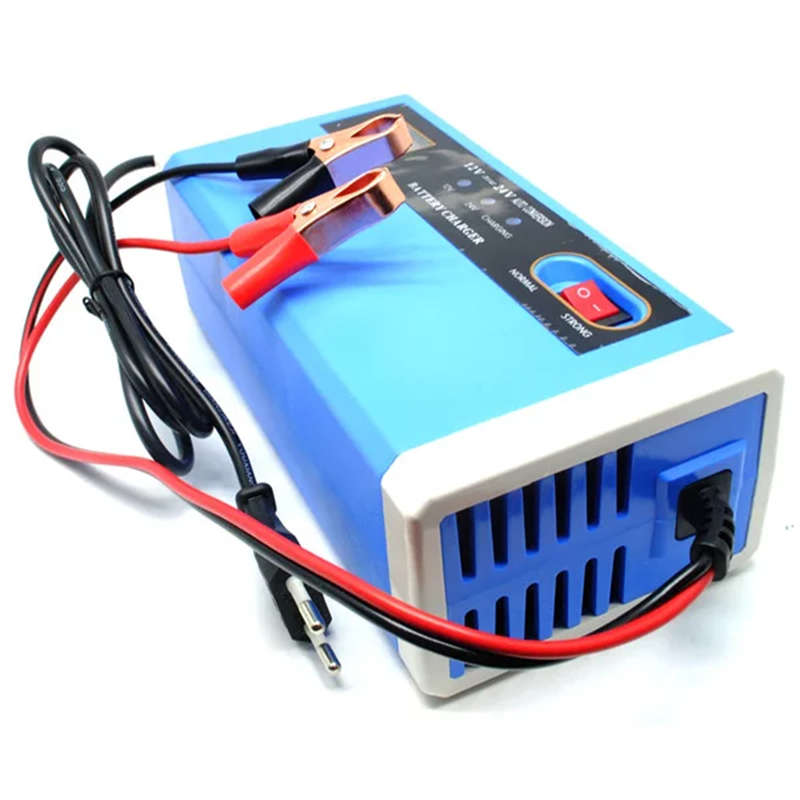 Convenient And Practical Battery Charger Lcd Display 12-24V Car Charger Power Pulse Repair