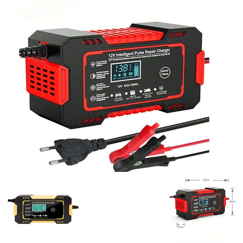 Multifunctional Battery Charger Car Battery Pulse Repair Charger Smart