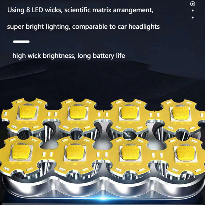 Convenient And Practical Solar Charging Usb Flashlight Waterproof Portable Flashlight