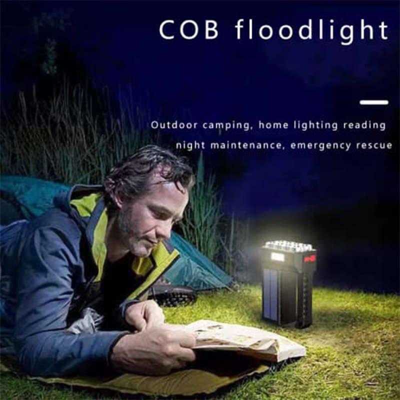 Convenient And Practical Solar Charging Usb Flashlight Waterproof Portable Flashlight