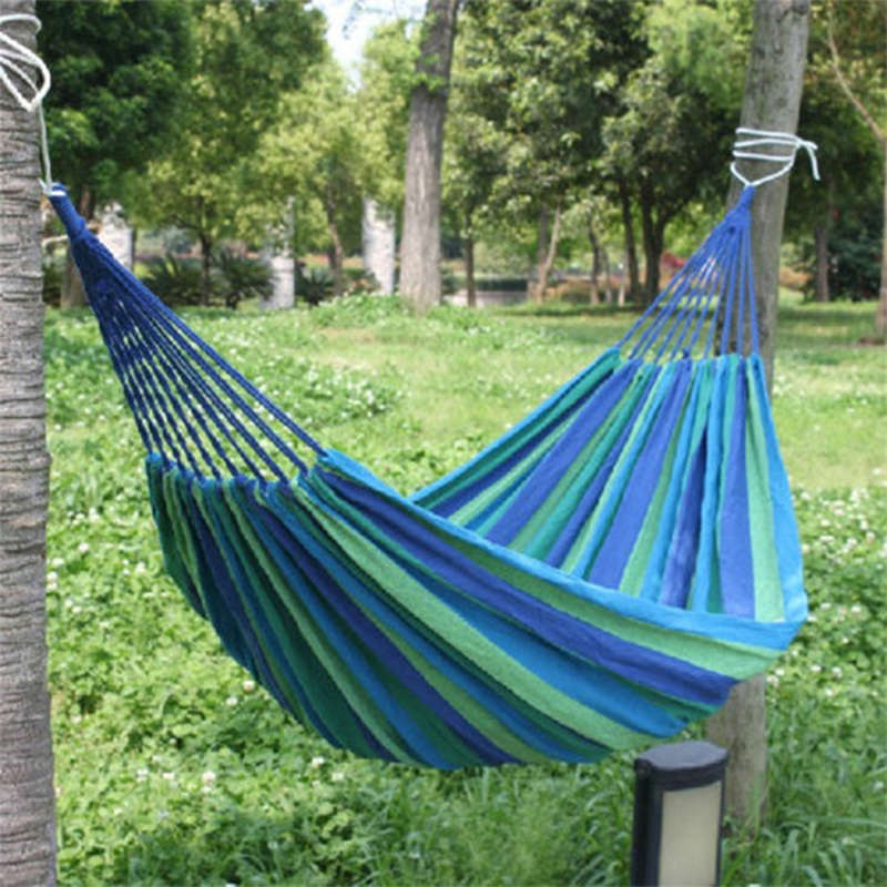 Convenient And Practical Portable Hammock Outdoor Hammock Garden Sports Home Travel Camping Swing Ca