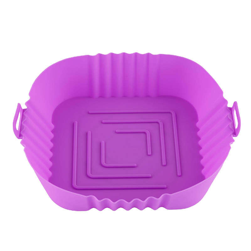 Convenient Silicone Air Fryer Mat Reusable Fryer Basket For Kitchen Oven Cookware