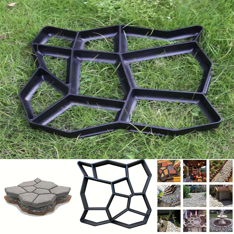 Beautiful And Convenient Floor Tile, Cement, Granite Plastic Mold, Rural Concrete Paving Mold