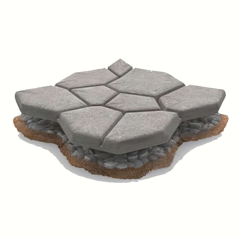 Beautiful And Convenient Floor Tile, Cement, Granite Plastic Mold, Rural Concrete Paving Mold