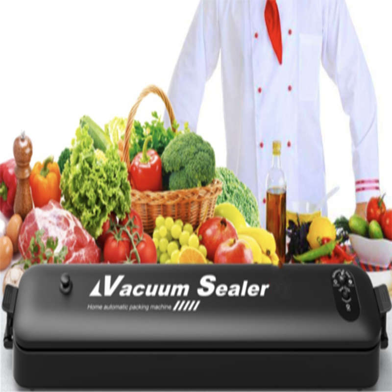 Convenient And Practical Electric Food Vacuum Sealer Bag Sealing Machine For Packaging Minimal Kitch