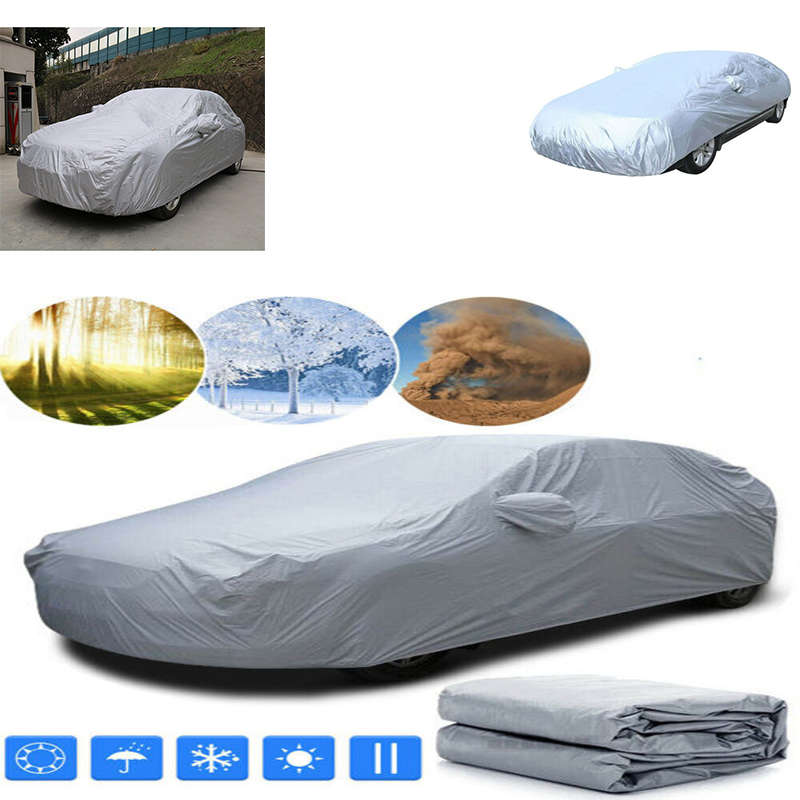 Convenient And Practical Nylon Car Cover With Sun Uv Rain Protection