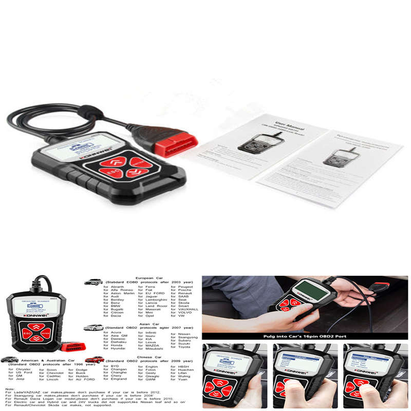 Convenient And Practical Kw 310 Obd2 Car Diagnostic Scanner Universal Obd Car Diagnostic Tool