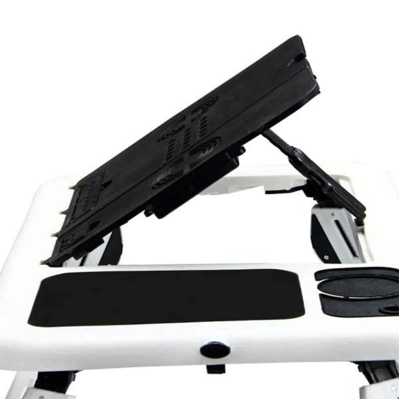 Convenient And Practical Foldable Portable Laptop Desk With 2 Usb Cooling Fans