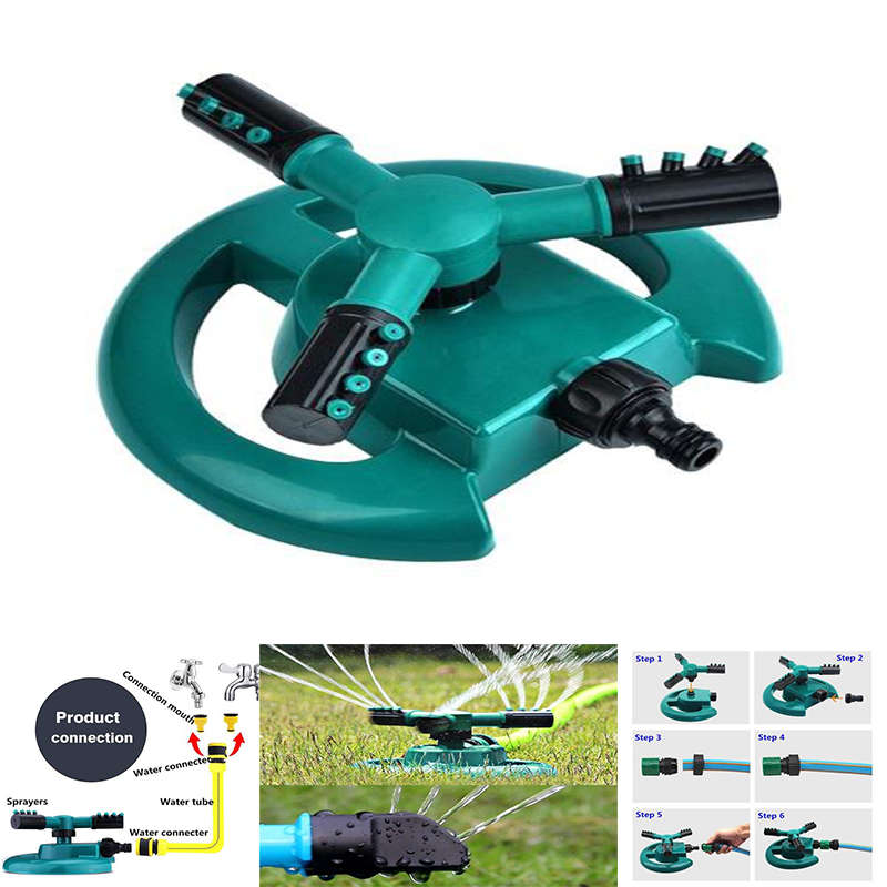Convenient And Practical Lawn Sprinkler Garden Sprinkler Head Automatic Sprinkler 360 Rotation
