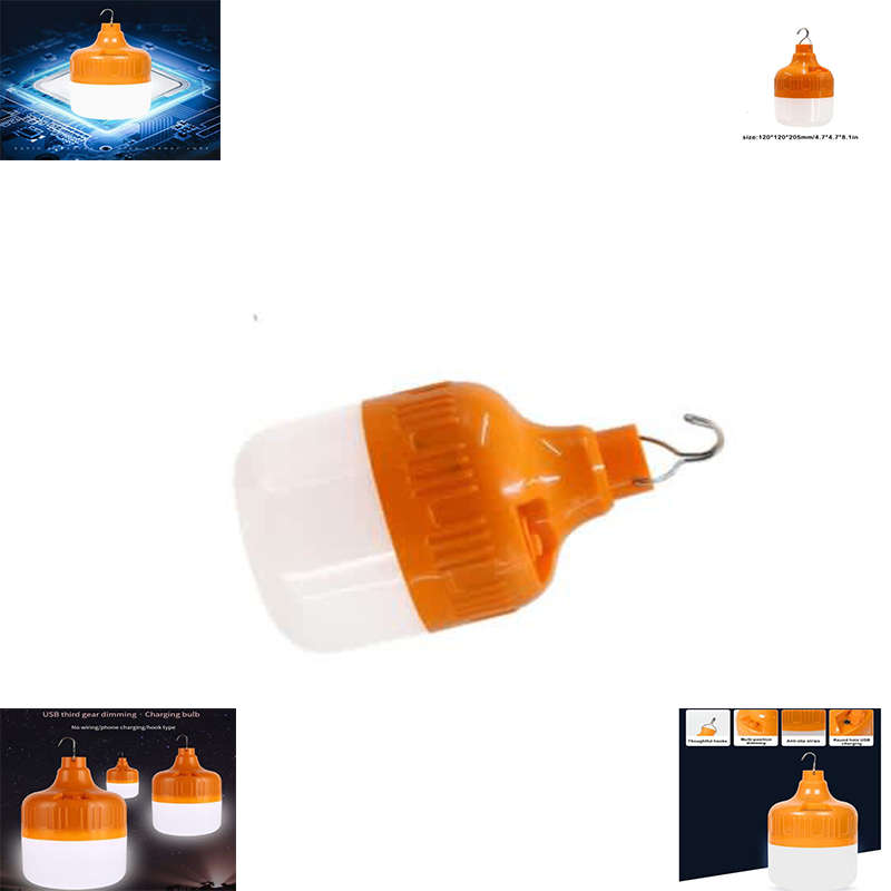 Convenient And Practical Universal Emergency Light Usb Rechargeable Adjustable Waterproof Light Port