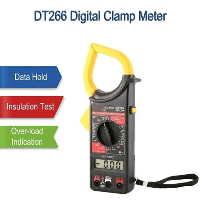Convenient And Practical Digital Clamp Meter Multimeter Voltage Tester