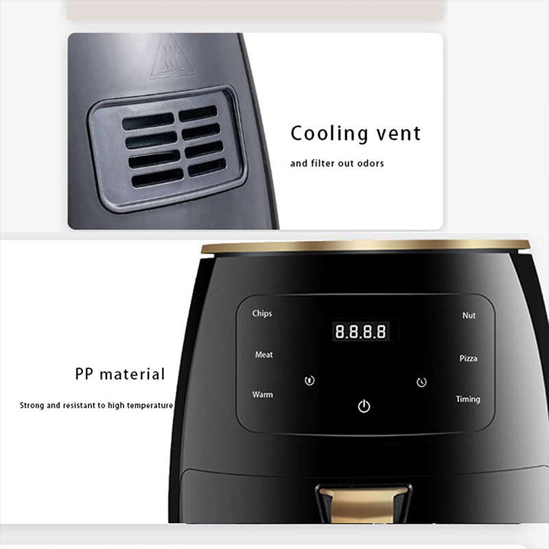 Convenient And Practical 4.5L Digital Display Air Fryer