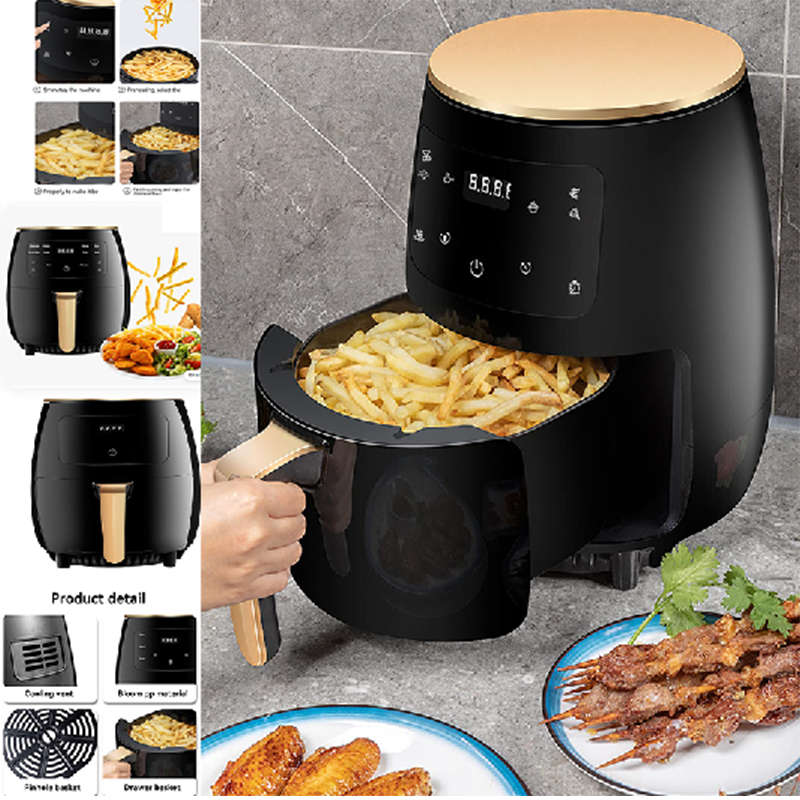 Convenient And Practical 4.5L Digital Display Air Fryer