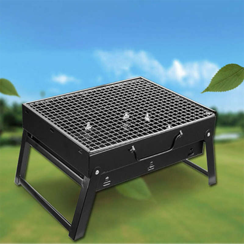 Convenient Bbq Grill Portable Camping Bbq Charcoal Outdoor Picnic Cooking Tool