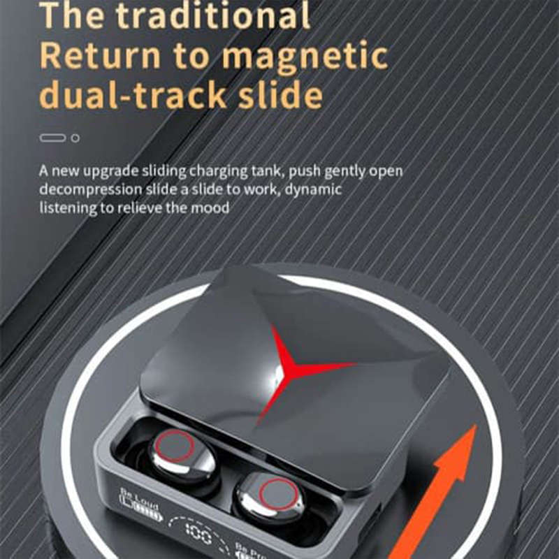 Convenient M90 Pro Wireless Bluetooth Low Latency Gaming Earbuds High-Fidelity Stereo Headphones