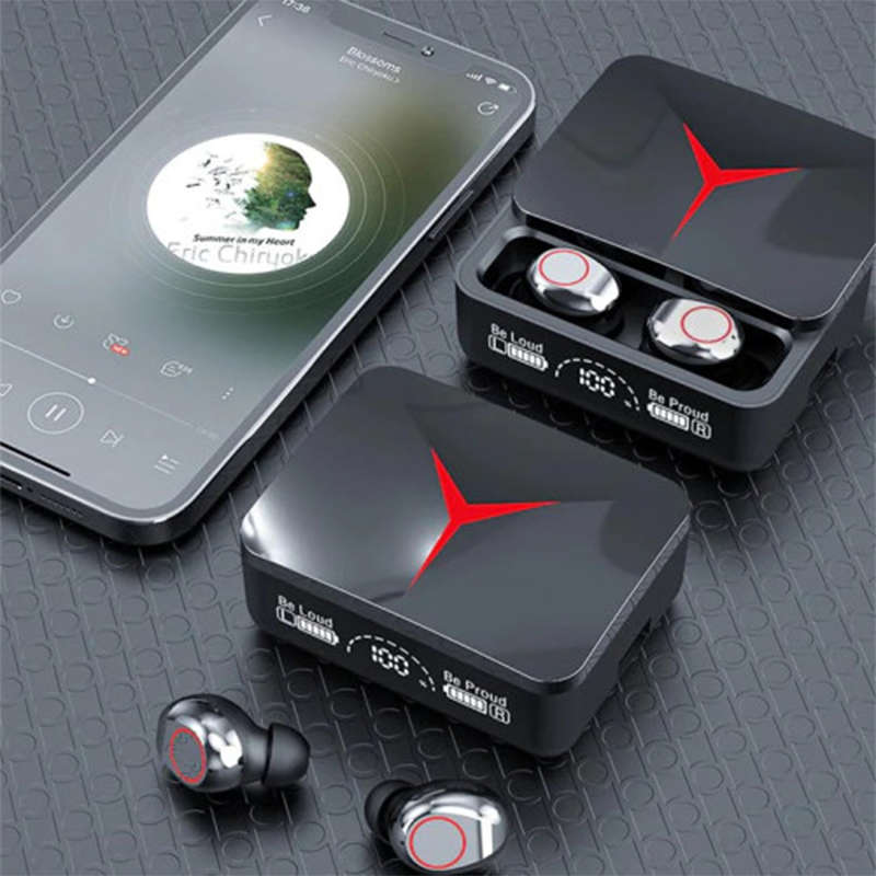 Convenient M90 Pro Wireless Bluetooth Low Latency Gaming Earbuds High-Fidelity Stereo Headphones