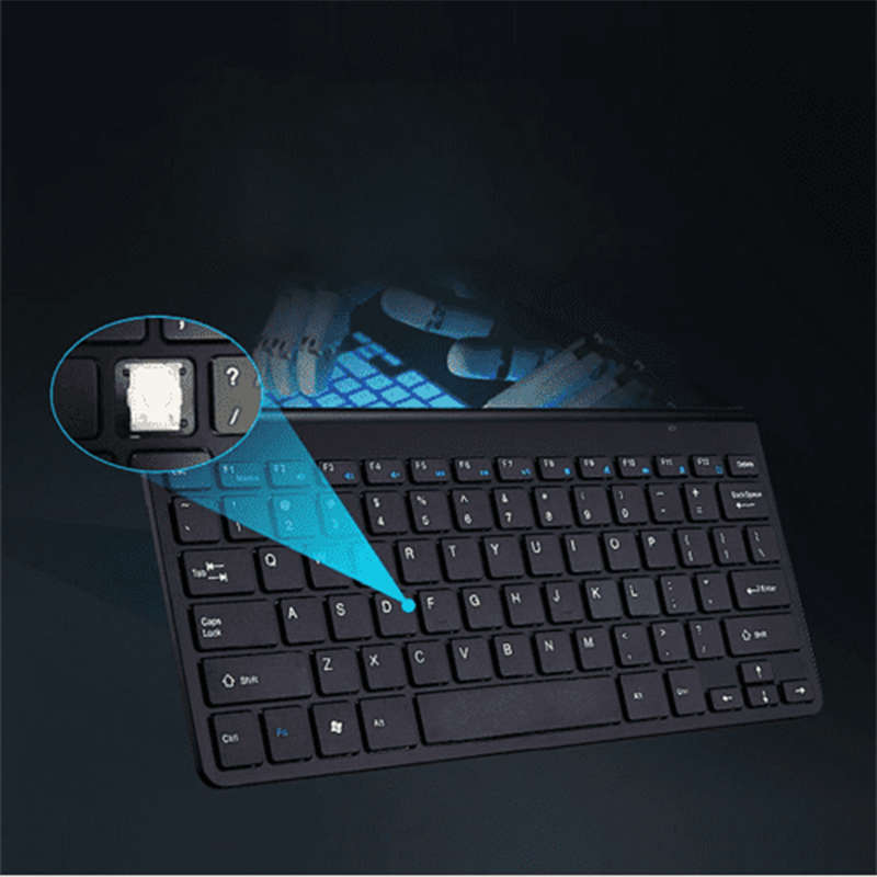 Convenient 2.4G Usb Wireless Mouse Set Smart Tv Style Computer Ultra-Thin Keyboard Mouse Gaming Keyb