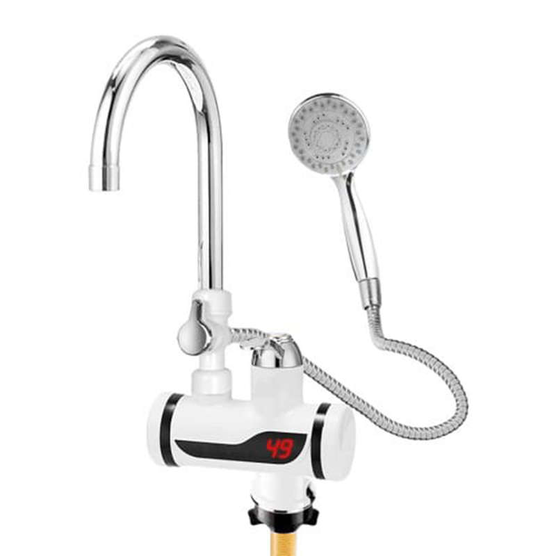 Convenient 110V Instant Electric Water Heater Kitchen Bathroom Digital Display Electric Faucet Jg-02