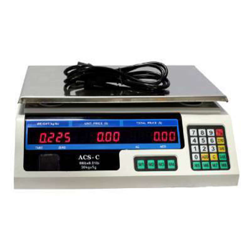 Convenient And Practical Digital Weight Scale 40kg Price Food Meat Scale Production