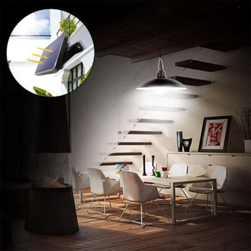 Convenient Led Solar Wall Light Home Garden Courtyard Double-Head Chandelier
