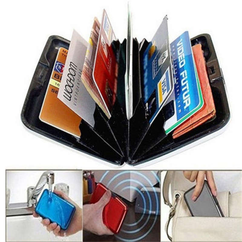 Convenient Holder Secure Wallet Bank Card Credit Card Hard Case