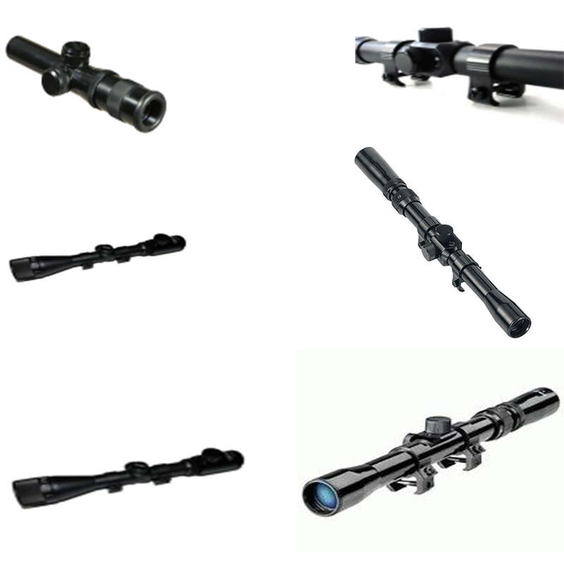 Accurate Rifle Scope For 22 Caliber Rifles And Airsoft Guns 4 X 20mm