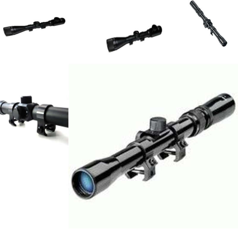 Accurate Rifle Scope For 22 Caliber Rifles And Airsoft Guns 4 X 20mm