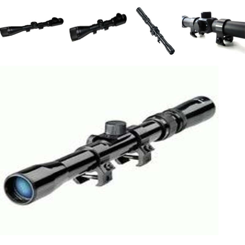 Accurate Rifle Scope For 22 Caliber Rifles And Airsoft Guns 4 X 20mm