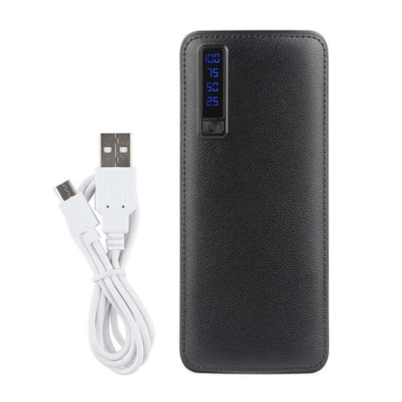 Portable 20000mah Led Beautiful Power Bank, External 3 Usb