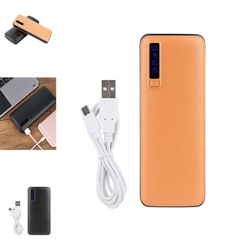 Portable 20000mah Led Beautiful Power Bank, External 3 Usb