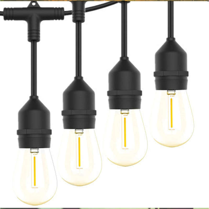 Exquisite 5M Waterproof Led Bulb String Lights Outdoor Street Garden Holiday String Lights