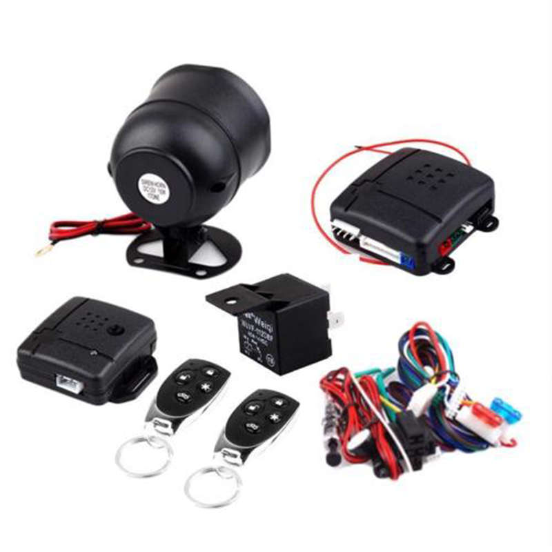 Convenient And Practical Car Alarm Vehicle System Protection Security System Entry Alarm 2 Remote Co