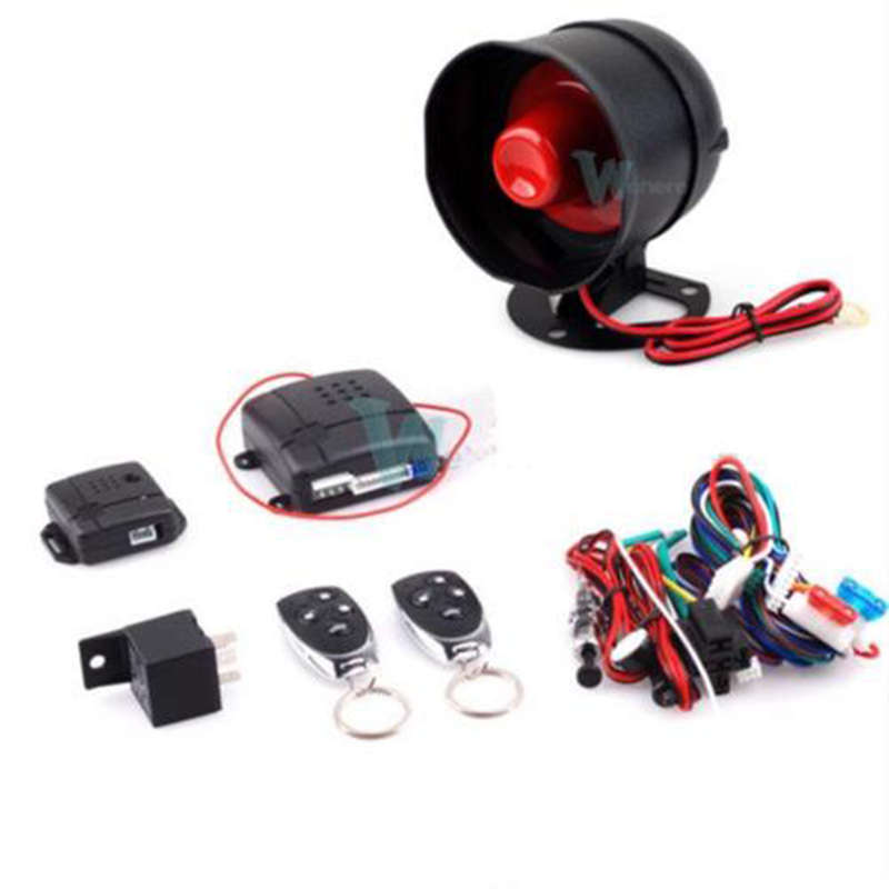 Convenient And Practical Car Alarm Vehicle System Protection Security System Entry Alarm 2 Remote Co