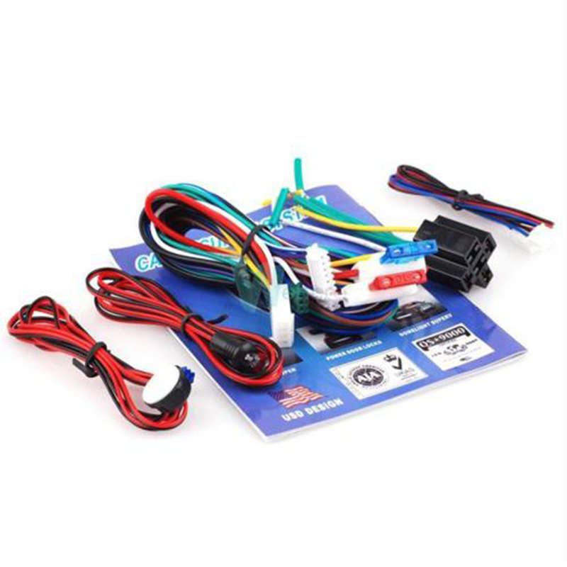 Convenient And Practical Car Alarm Vehicle System Protection Security System Entry Alarm 2 Remote Co