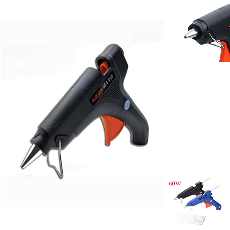 Convenient 60W Hot Melt Glue Gun Electric Copper Tip Heater For Heating
