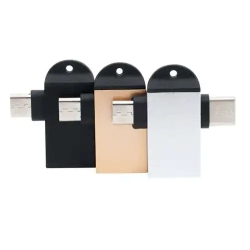 Mini Type-C And Micro Usb 2-In-1 Otg Adapter Usb Converter