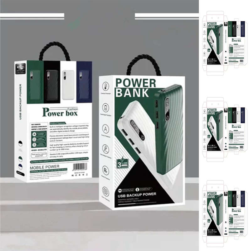 Exquisite And Convenient 3 Usb Portable Power Bank Mobile Phone Power Bank