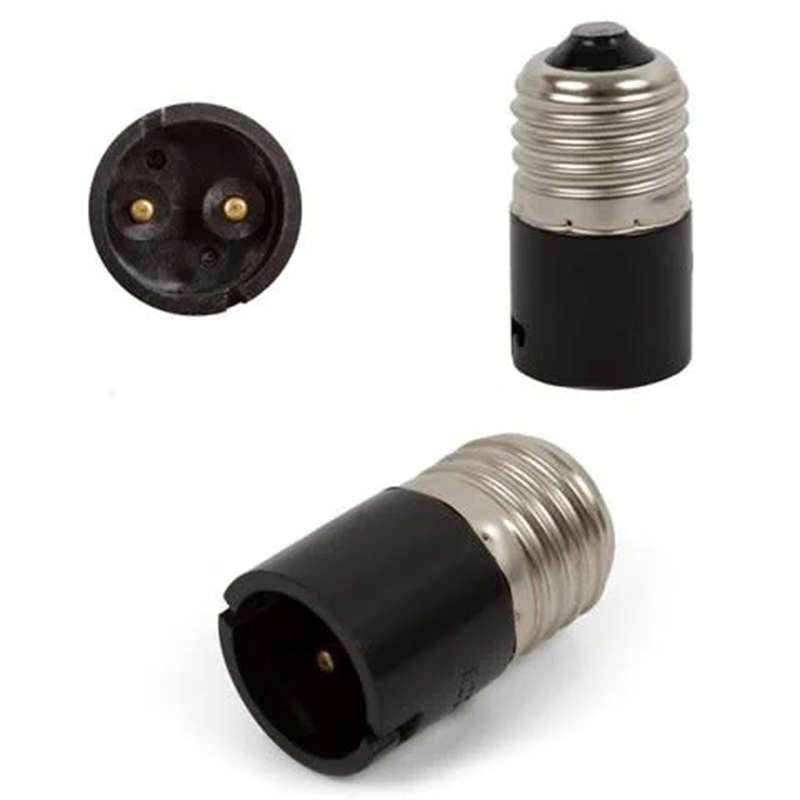 Convenient E27 To B22 Screw Socket Lamp Holder Light Bulb Converter Adapter