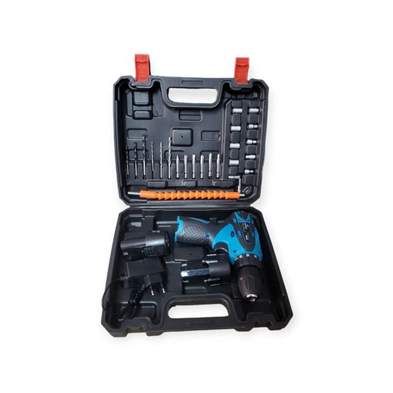 Electric Drill Set Cordless Combination Drill Lithium Ion Drill Screwdriver Accessories Set Electric