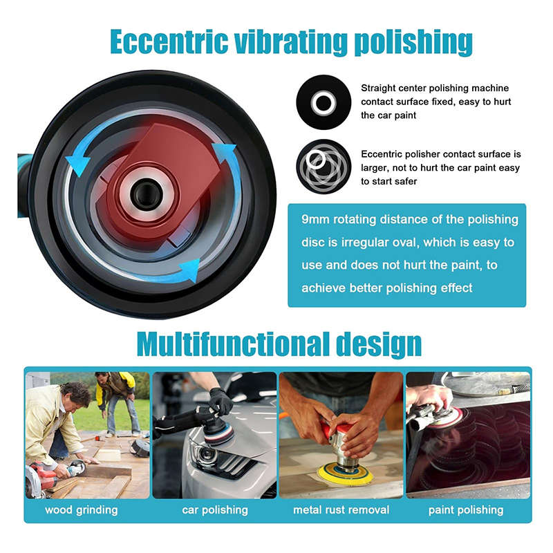 Exquisite Portable Drillless Polisher Cordless Sander