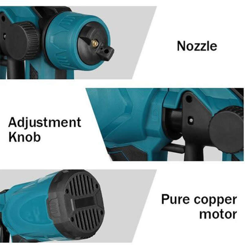 Multifunctional And Exquisite Portable Cordless Spray Gun 25V 15000mah Battery