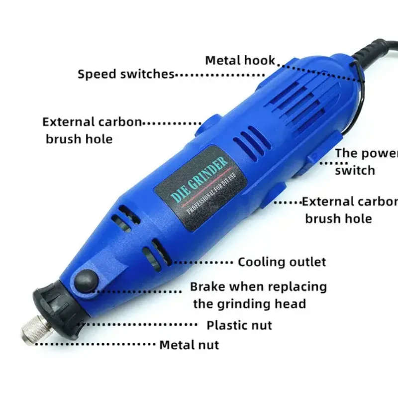 Multifunctional Mini Drill Bit Set, Grinding Tool Set, Metal Word Grinding And Polishing Tool Set