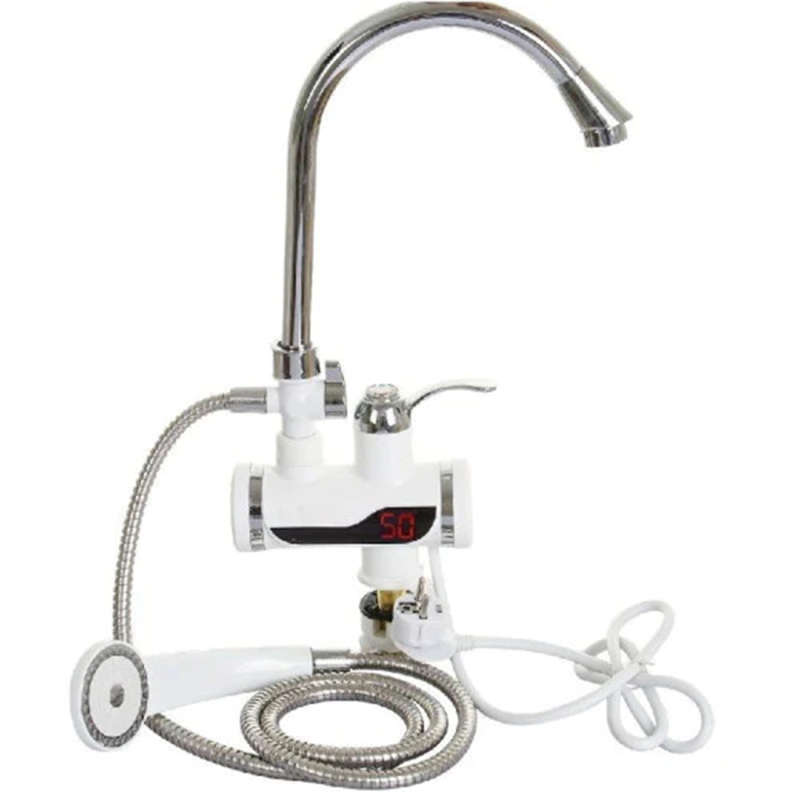 Home Essential Exquisite Instant Electric Water Heater Faucet Kitchen Bathroom Digital Display With