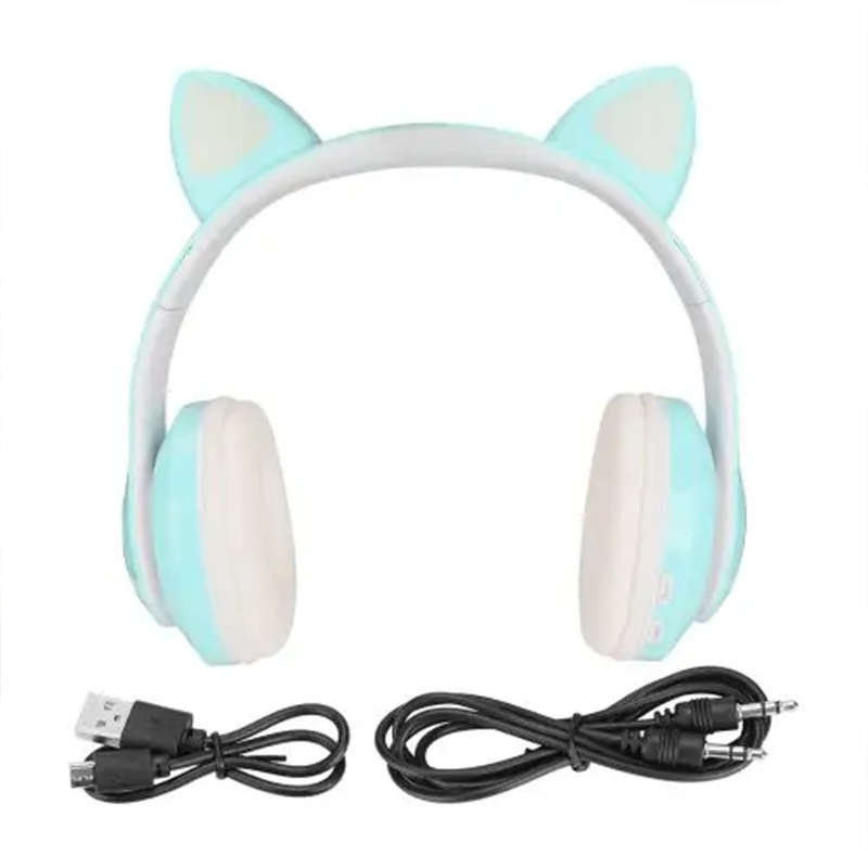 Exquisite And Cute Children`s Cat Headphones, Music Children`s Headphones, Comfortable 20Hz To 20Khz