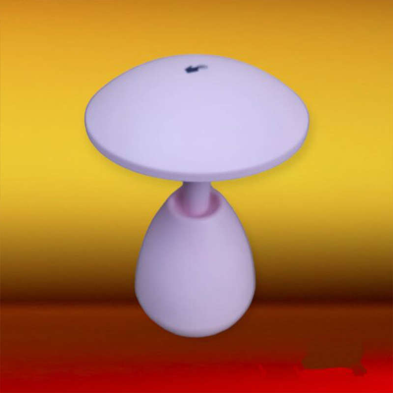 Exquisite And Convenient Rechargeable 3-Position Mushroom Table Lamp