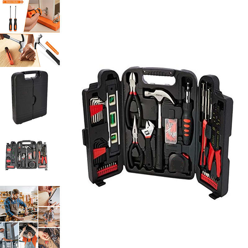 Convenient And Elegant Tool Set Carrying Case, 129 Pieces Included