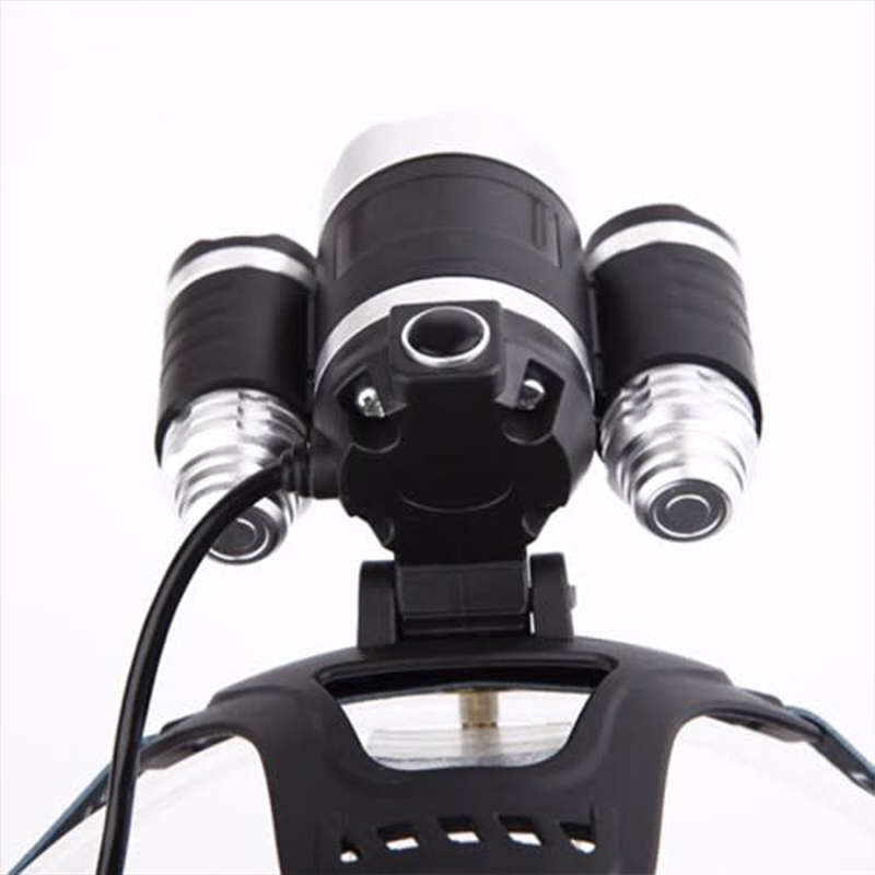 Convenient And Practical Rechargeable Headlight T6 3 Led Headlight