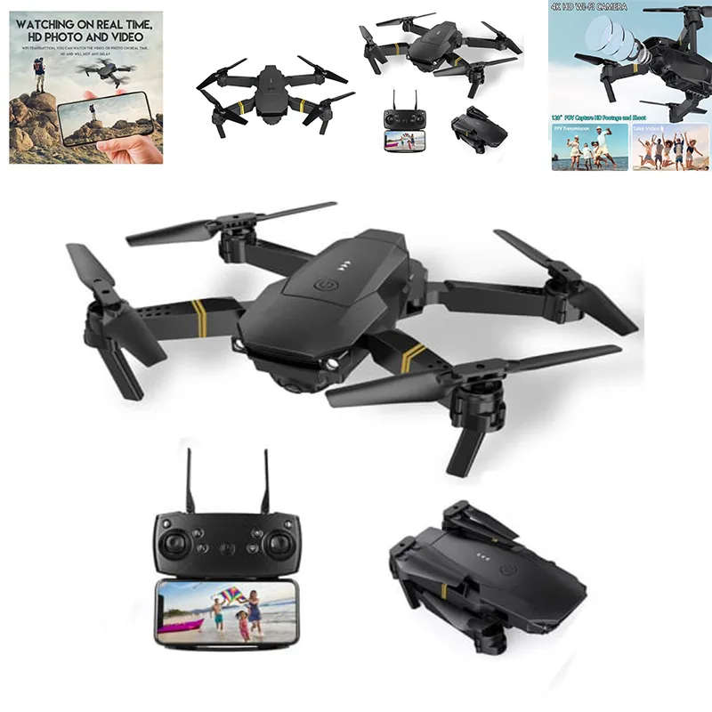 Foldable Mini Drone, Wifi Camera, Live Video Drone With Altitude Hold Function