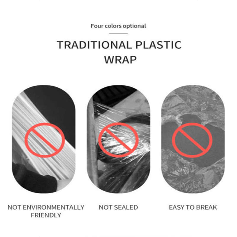 Reusable Food Preservation Silicone Stretch Lids For Home Use 6-Pack