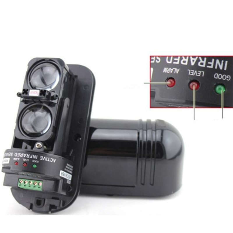Accurate Infrared Dual Photoelectric Beam Motion Sensor Detector